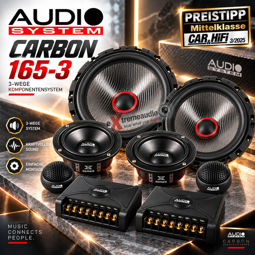 Audio system carbon 165 - audio,