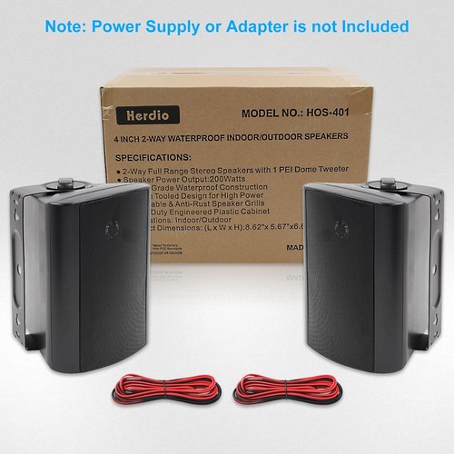 Herdio indoor outdoor speakers - indoor,